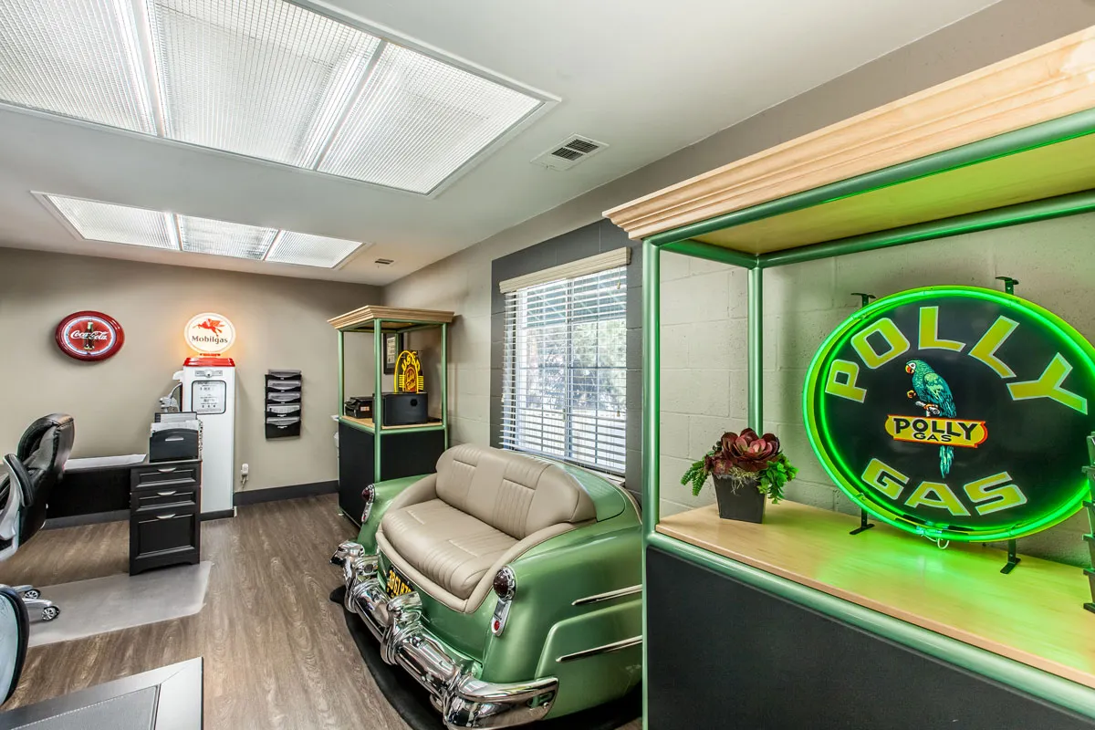 Showtime front office interior