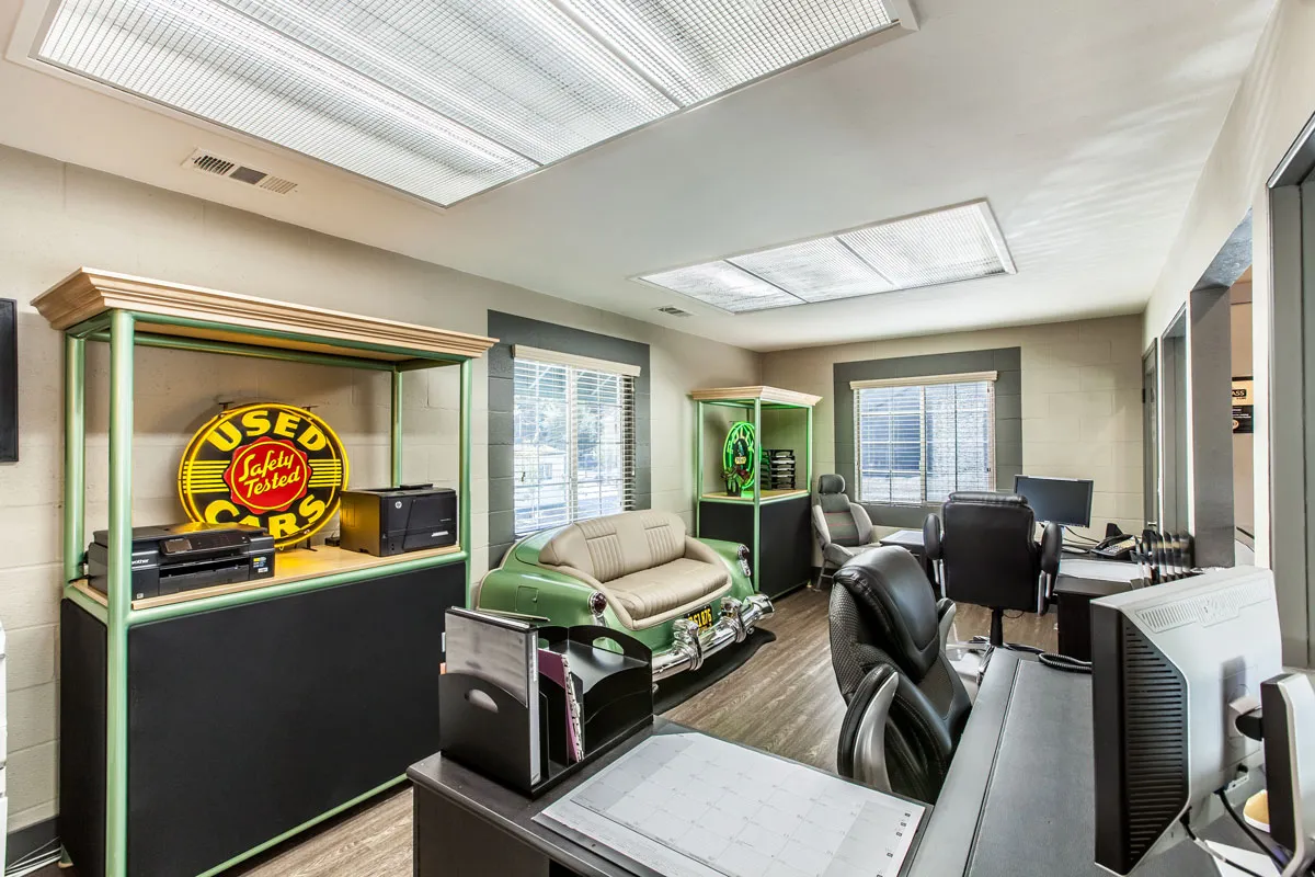 Showtime front office interior